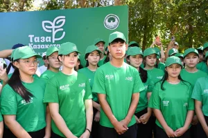 «ЖАСЫЛ ЕЛ» ЕҢБЕК ЖАСАҚТАРЫНЫҢ ҚАТЫСУЫМЕН ЭКОЛОГИЯЛЫҚ СЕНБІЛІК ӨТТІ