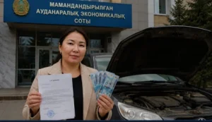 Қазақстандық әйел ақауы бар көлік үшін ақша өндіріп алды