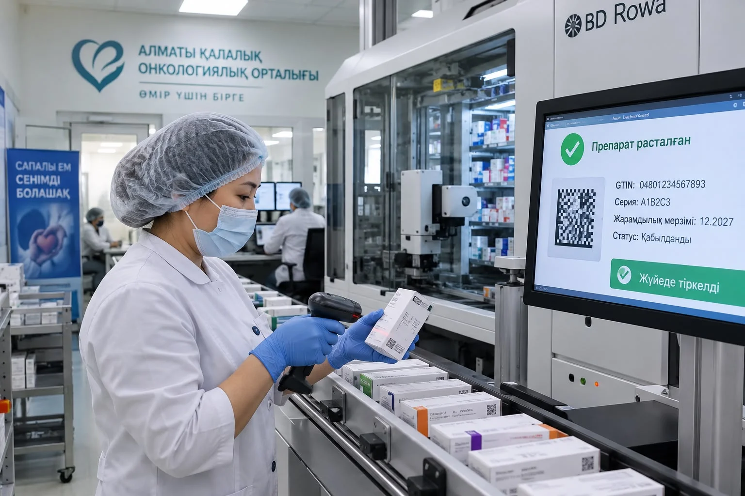 Robot system will help control medicine delivery at a cancer center