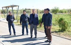 ҚАЗАЛЫДА КҮЗГІ САНИТАРЛЫҚ ТАЗАЛЫҚ ЖҰМЫСТАРЫ ӨТТІ