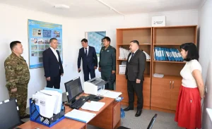ҚАЗАЛЫ АУДАНЫНЫҢ ӘКІМІ ҚОРҒАНЫС ІСТЕРІ БӨЛІМІ МЕН ЖЕДЕЛ ЖӘРДЕМ СТАНЦИЯСЫНЫҢ ЖҰМЫСЫМЕН ТАНЫСТЫ