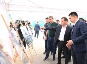 ҚЫЗЫЛОРДАДА СЫРДАРИЯ ӨЗЕНІ АРҚЫЛЫ ӨТЕТІН ЖАҢА КӨПІР ҚҰРЫЛЫСЫНЫҢ КАПСУЛАСЫ САЛЫНДЫ