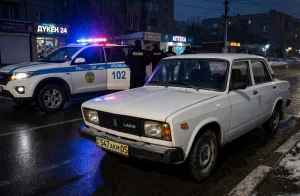 Қызылордада жалған нөмір тағып, мас күйінде көлік жүргізген азамат ұсталды