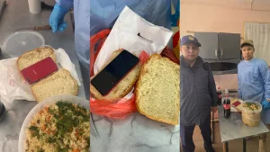 Қызылордада сотталғанға жасырын түрде телефон жеткізу әрекеті әшкереленді