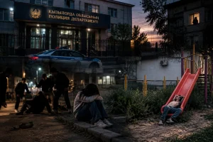 ҚЫЗЫЛОРДАДА ПОЛИЦИЯ БАСҚАРМАСЫ МАҢЫНДАҒЫ ШУҒА ТҰРҒЫНДАР АЛАҢДАУЛЫ
